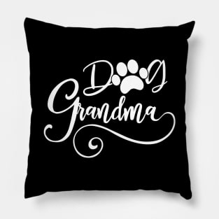 Dog Grandma Dog Lover Pillow