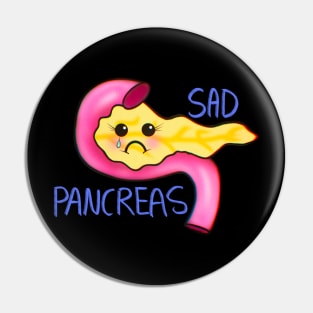 Sad Pancreatitis Pancreas Pin