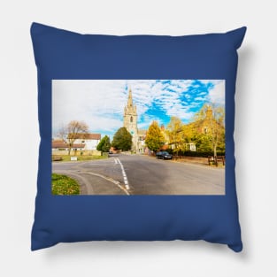 Heckington Village And St Andrew's Church Pillow