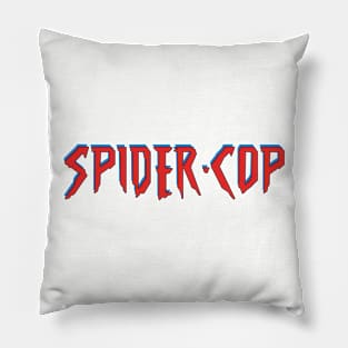 Spider-Cop Logo Pillow