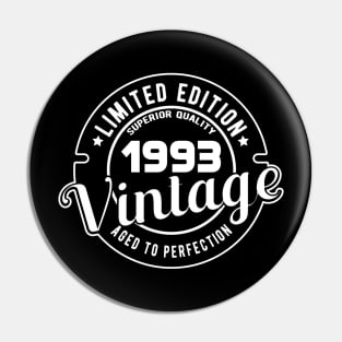 1993 VINTAGE - 28Th BIRTHDAY GIFT Pin