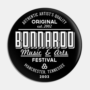 Bonnaroo 2003 (white) Pin