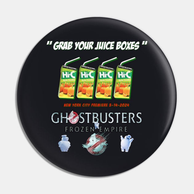 NYC- premiere juice boxes Pin by GCNJ- Ghostbusters New Jersey