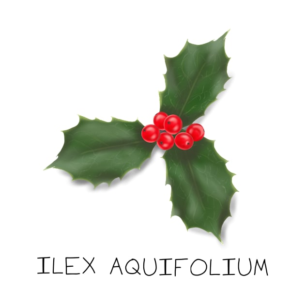 Christmas Holly Genus by DesignsBySaxton