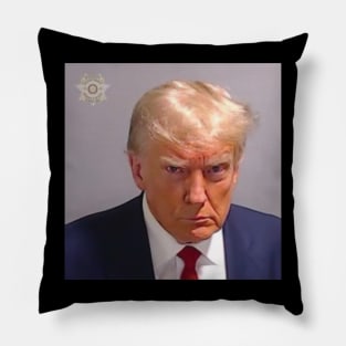 Trump Mugshot Pillow