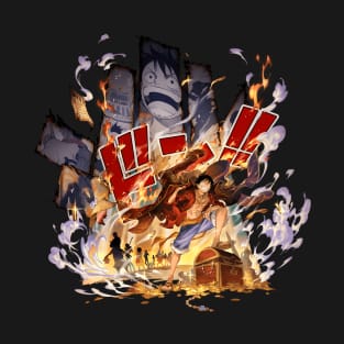 Monkey D Luffy King Pirates T-Shirt