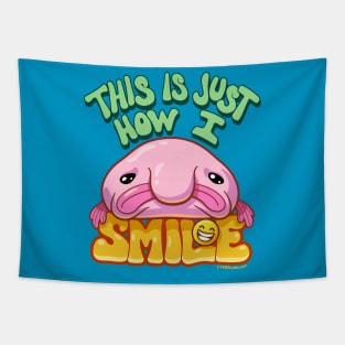 Sad Blobfish ~ This is How I Smile Tapestry