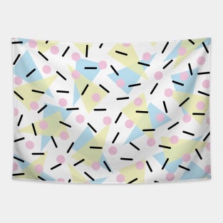 Confetti Memphis Party Pattern Tapestry