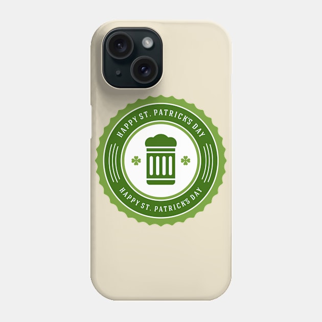 Happy St. Patrick's Day Phone Case by CoffeeandTeas