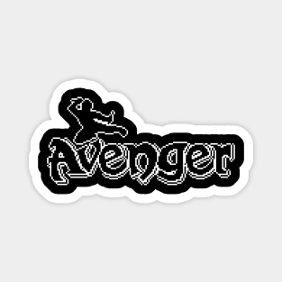 Avenger Ninja 8 Bits Art Magnet