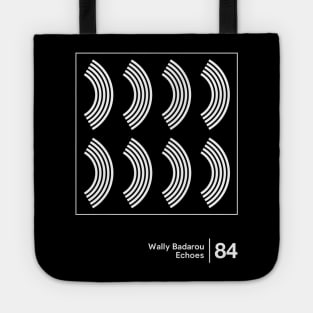 Echoes - Minimalist Graphic Artwork Design Tote