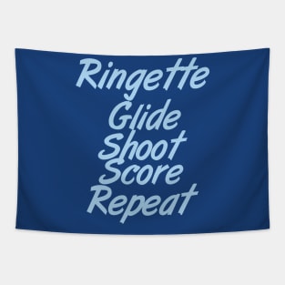 Ringette: Glide, shoot, score, repeat. Tapestry