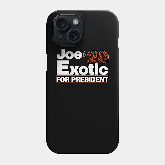 Joe Exotic for President 2020 Phone Case by benyamine