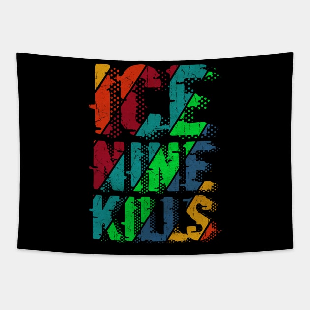 vintage color Ice Nine Kills Tapestry by Rada.cgi