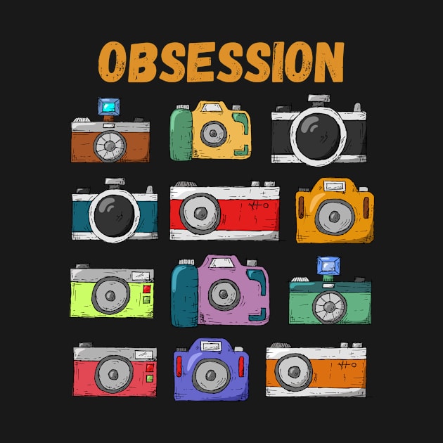 OBSESSION with cameras by Jedidiah Sousa