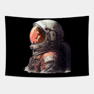 Wonderful Woman Astronaut Tapestry