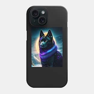 Galactic Schipperke Phone Case