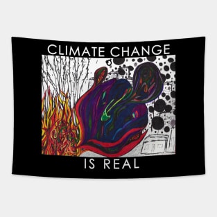 Climate Change is Real Tapestry