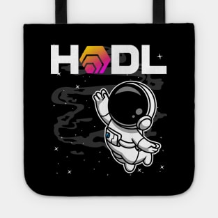 HODL Astronaut HEX Coin To The Moon HEX Crypto Token Cryptocurrency Blockchain Wallet Birthday Gift For Men Women Kids Tote