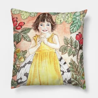 Autumn Faerie Pillow