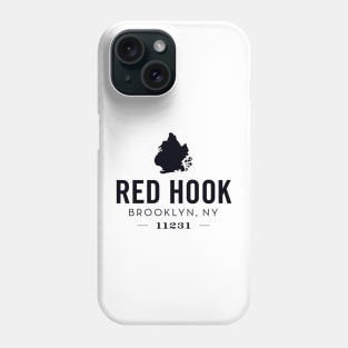 Red Hook (black) Phone Case