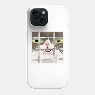 mad cat Phone Case