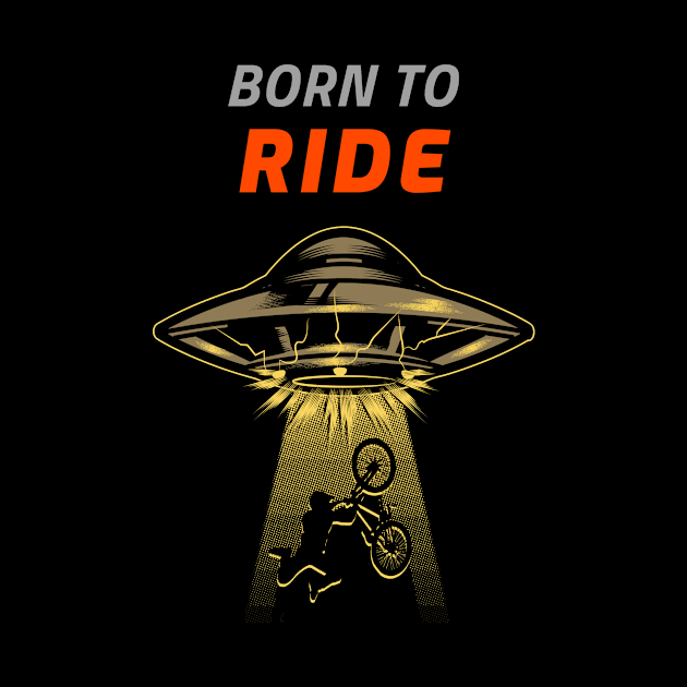 Born To Ride - BMX Freestyle by Rachel Garcia Designs