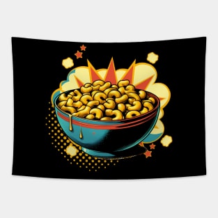 Mac And Cheese Pop Art Tapestry