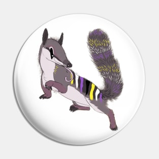 Nonbinary Numbat! Pin