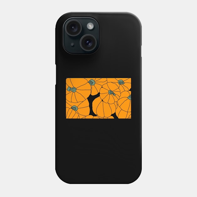 Halloween Pumpkins Phone Case by DigillusionStudio