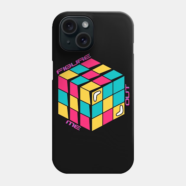 Figure Me Out Puzzle Cube! Phone Case by SocietyTwentyThree