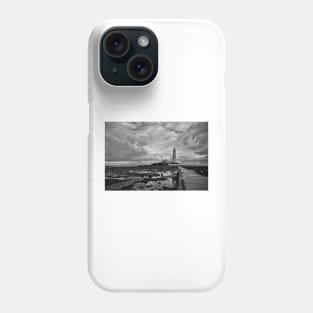 St Mary's Island and Lighthouse Phone Case