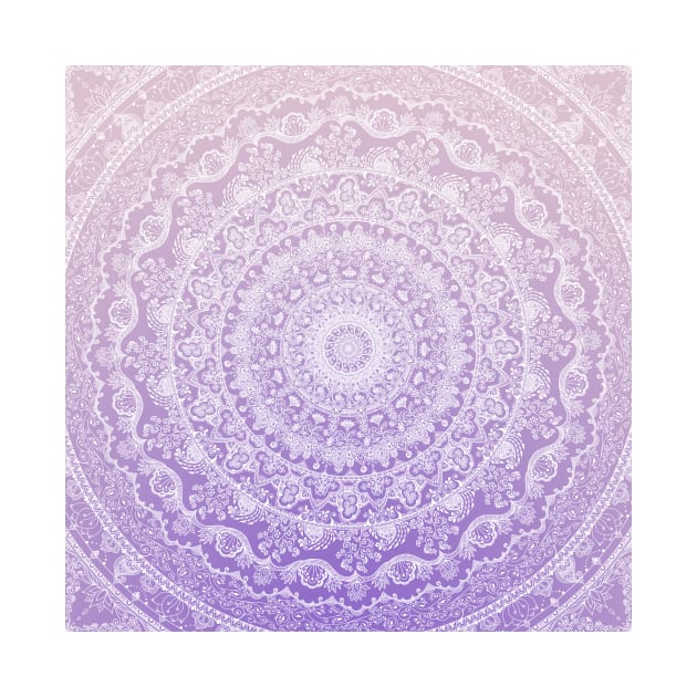 Floral dreams mandala dusk by MariaMahar