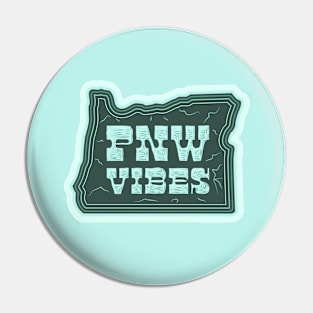 Oregon PNW Vibes Pin