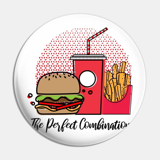 The perfect Combination Pin by HarlinDesign