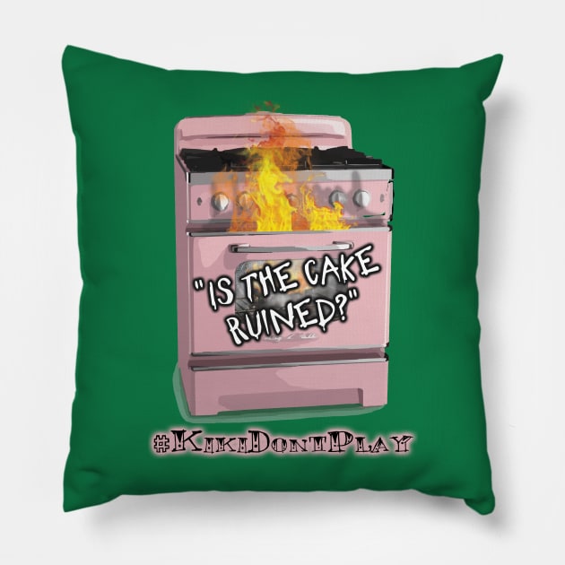 kiki dont play Pillow by ArtGuyDesigns