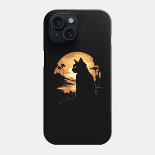 Cat Silhouette Phone Case