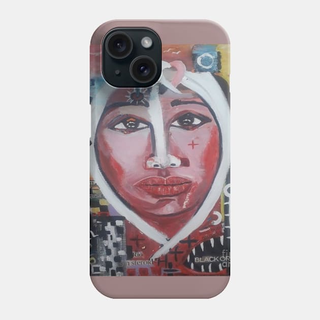 A Portrait Of Life Wall Art, Face Mask, Stickers, Totes Phone Case by DeniseMorgan