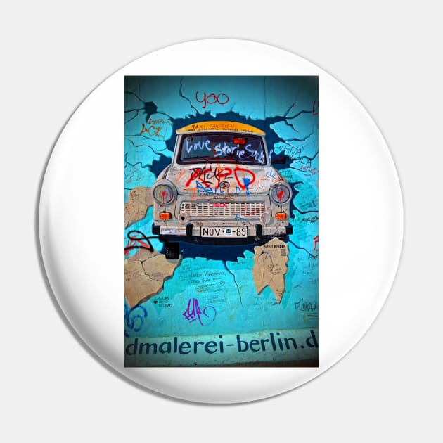 Artwork Street Art Berlin Wall Germany Pin by AndyEvansPhotos