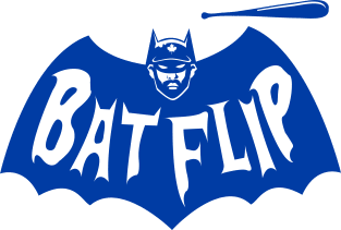 Batflip (Blue) Magnet