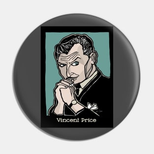 Vincent Price Pin