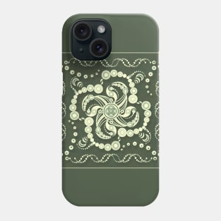 Alien Inspiration Mandala Phone Case