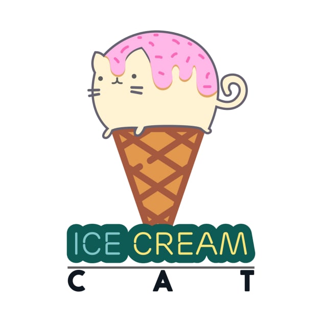 ICE CREAM CAT by  El-Aal