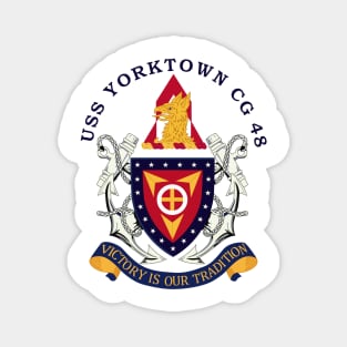 Navy - USS Yorktown (CG-48) woBakGrd Magnet