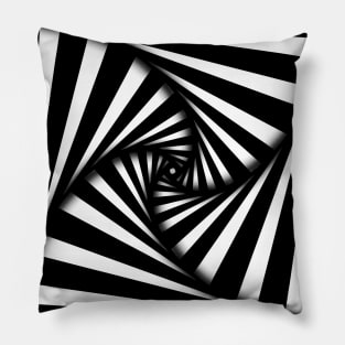 3d swirl Pillow