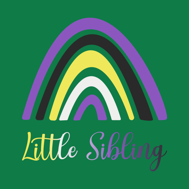 Little Sibling (non binary colors) by NickiPostsStuff