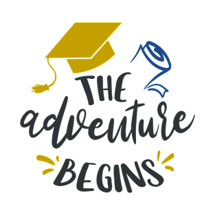 Graduation gift, The Adventure Begins T-Shirt