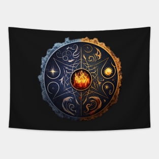 Fire Star - Alchemic Talisman Tapestry