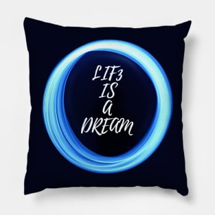 THE BLUE CIRCLE Pillow