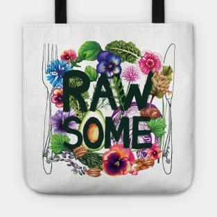 Rawsome Veggie Power - Plant based awesomeness!! Tote